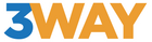 3WAY logo for easy drywall inside corner finishing